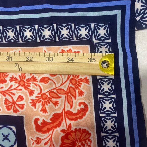 Eliza J Dress Womens Size 10 Bohemian Paisley Print Handkerchief Asymmetrical Co - Picture 16 of 16